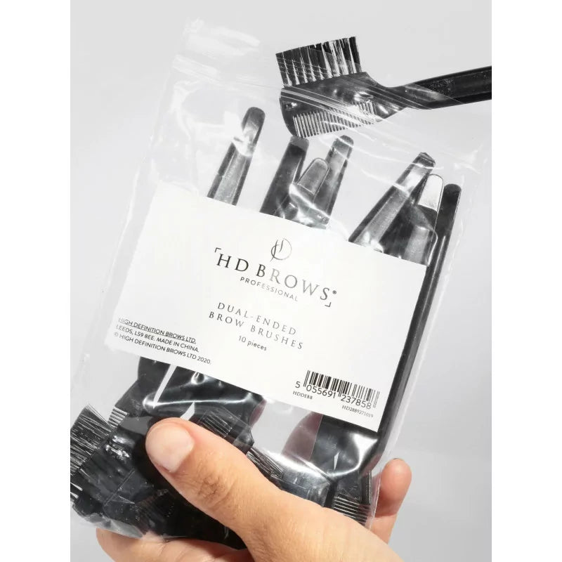 HD Brows Dual Ended Brow Brush 10pcs - BVShop