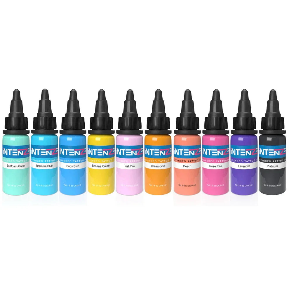 Intenze Pastel Pigment Set 10x30ml - BVShop