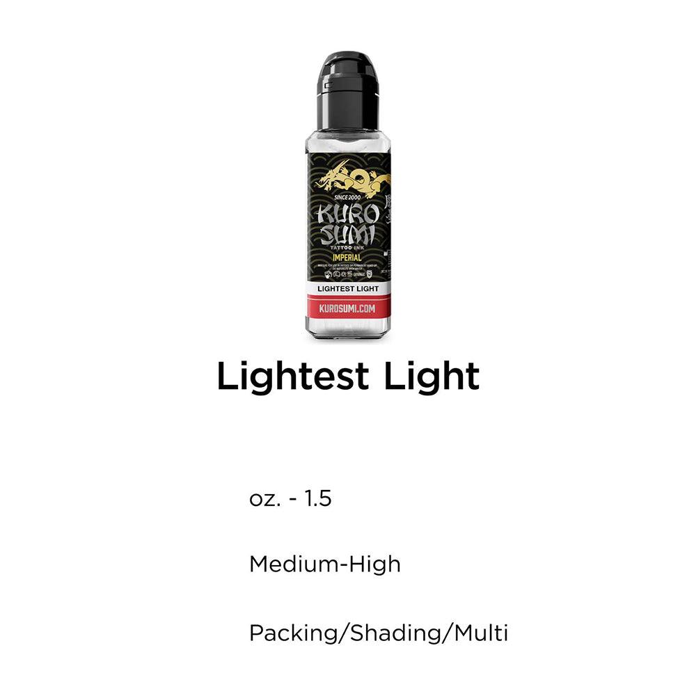 Kuro Sumi Imperial Tattoo Ink Lightest Light 44ml - BVShop