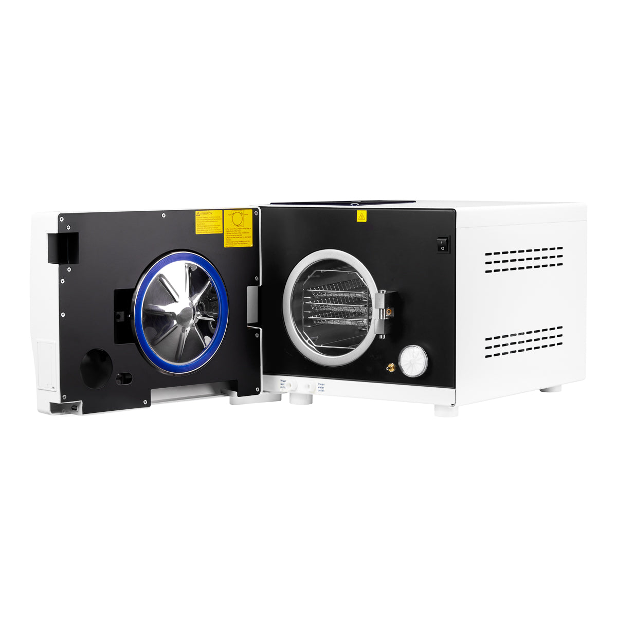 Lafomed autoclave premium line lfss08aa lcd with 8l class b medical printer - BVShop