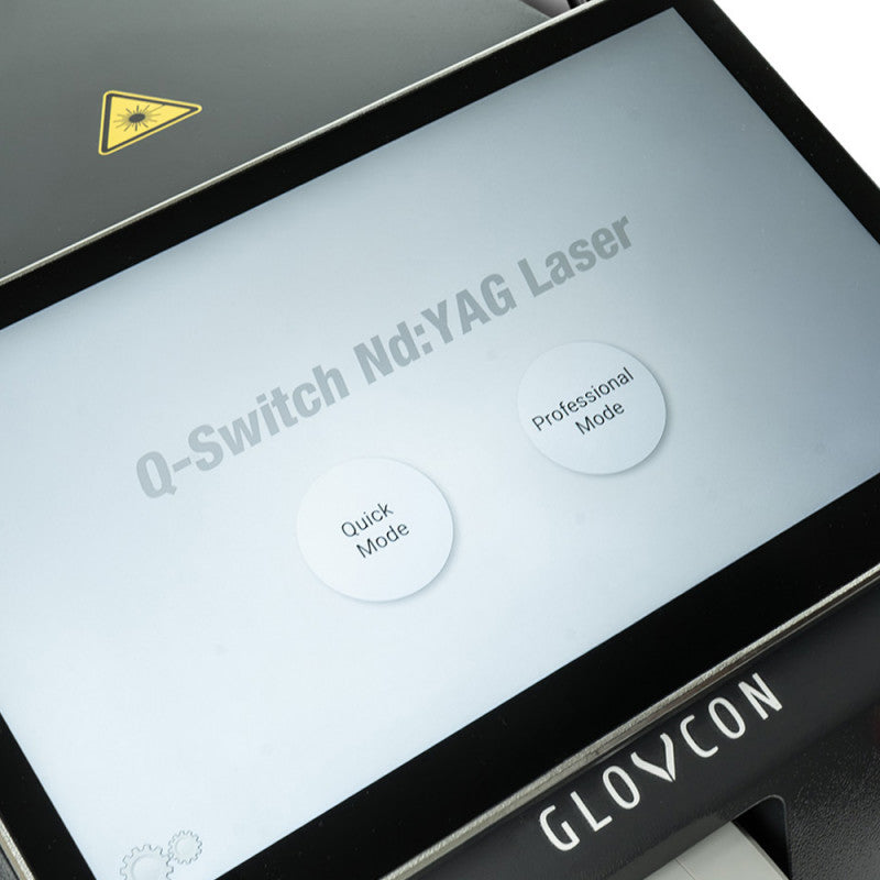 GLOVCON MED Nd:YAG laser professionaalse käepideme ja juhtnuppudega