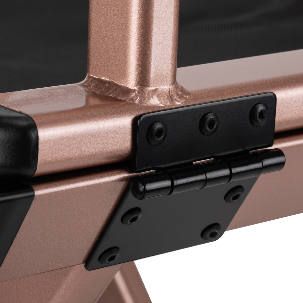 MAKE-UP CHAIR ALUMINUM ROSE GOLD - BVShop