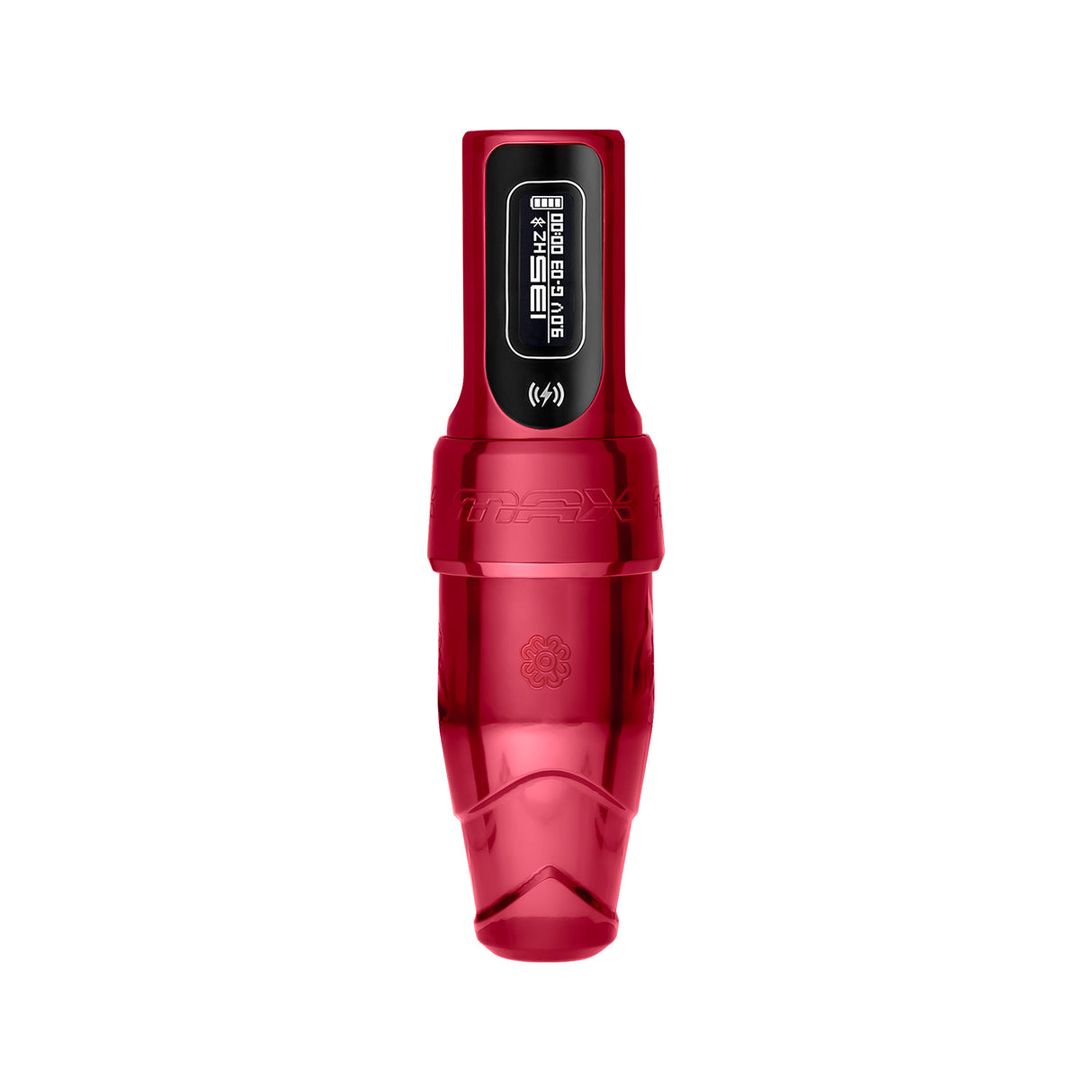Microbeau Flux S Max ühe- või kahekordse PowerBolt II 2,5 mm löögiga Rouge