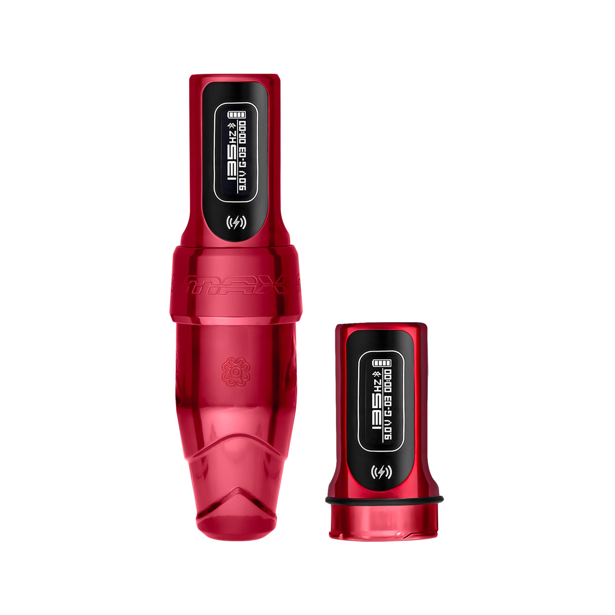 Microbeau Flux S Max ühe- või kahekordse PowerBolt II 2,5 mm löögiga Rouge