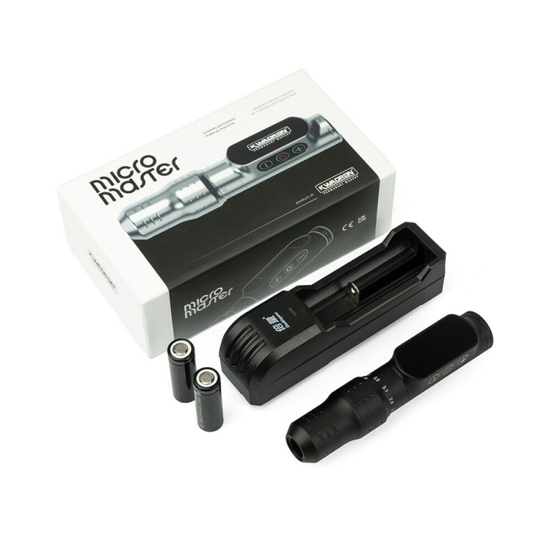 Black Micromaster wireless PMU pen with adjustable 2.0–3.5 mm stroke
