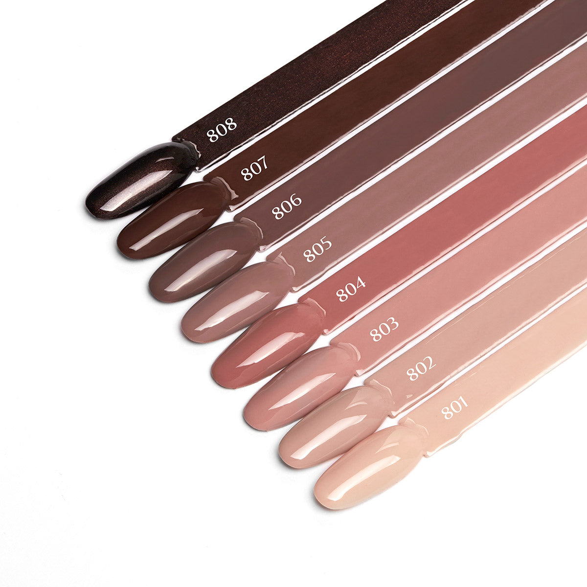 OCHO NAILS Hybrid nail polish brown 806 -5 g - BVShop