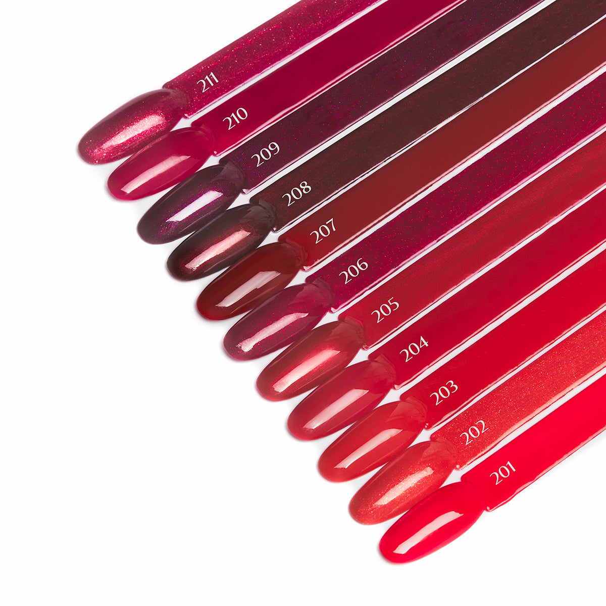 OCHO NAILS Hybrid nail polish red 201 -5 g - BVShop