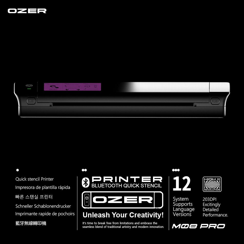 OZER Wireless Quick Tattoo Stencil Printer - BVShop