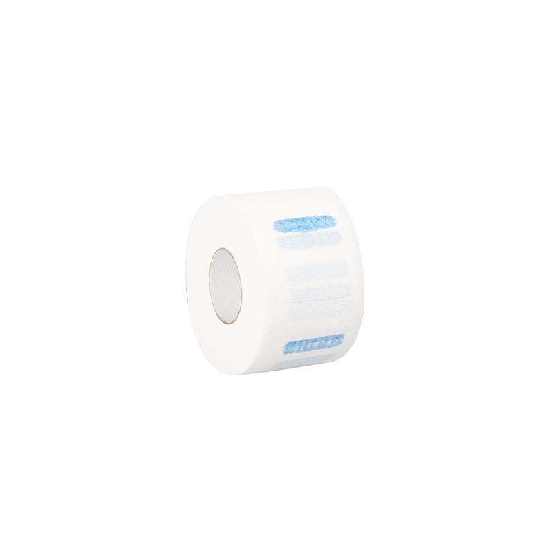 Paper barber's collar 5 pcs white - BVShop