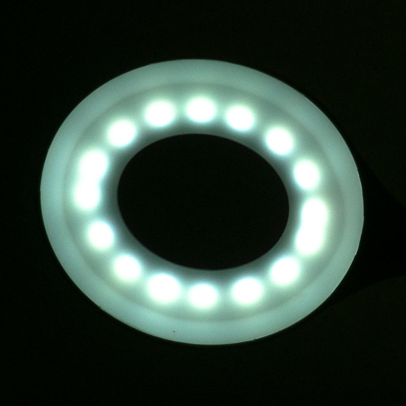 Ring led lamp snake on the desk white - BVShop
