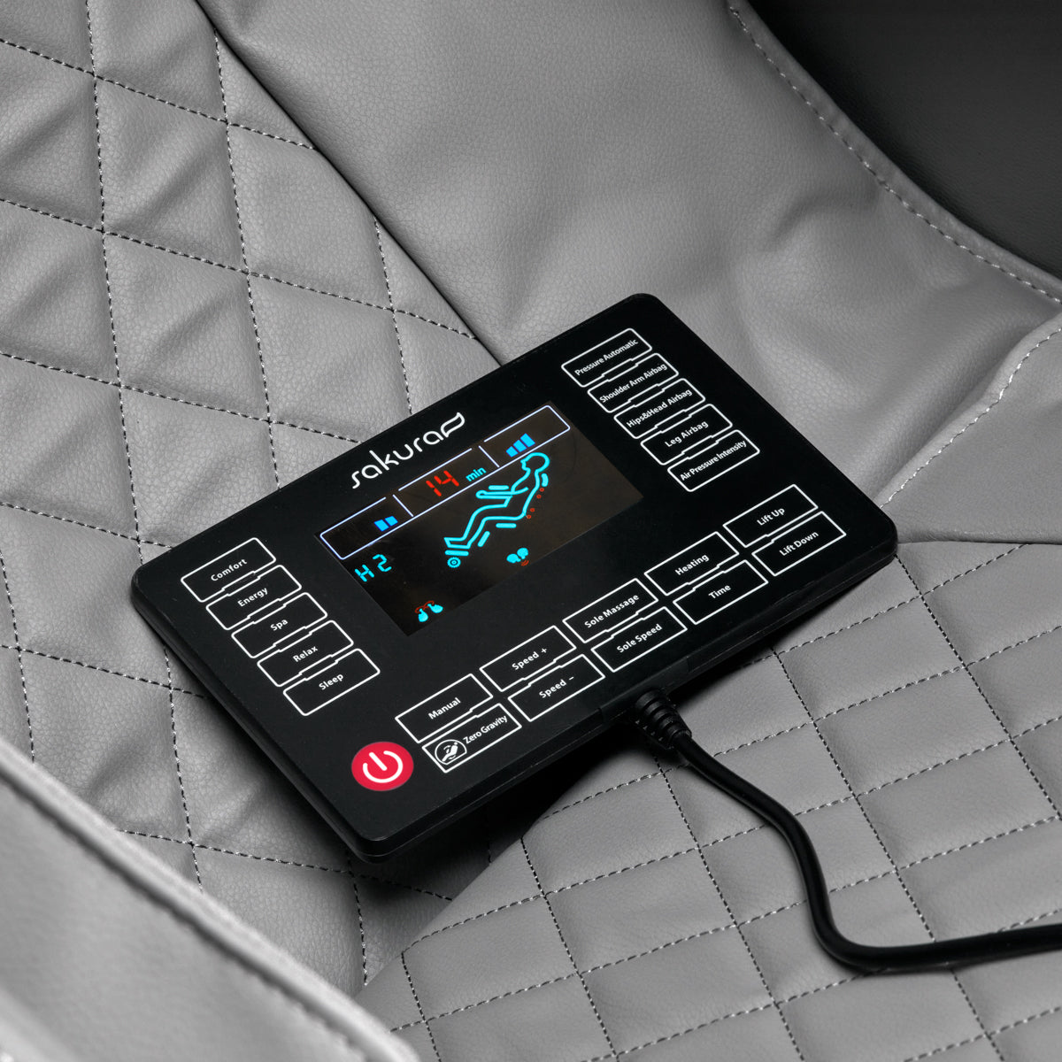 Sakura massage chair Classic 305 gray - BVShop