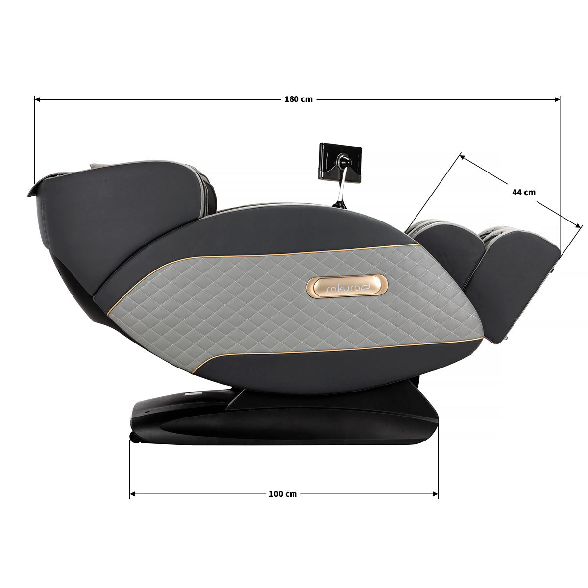 SAKURA MASSAGE CHAIR STANDARD 801 GRAY - BVShop