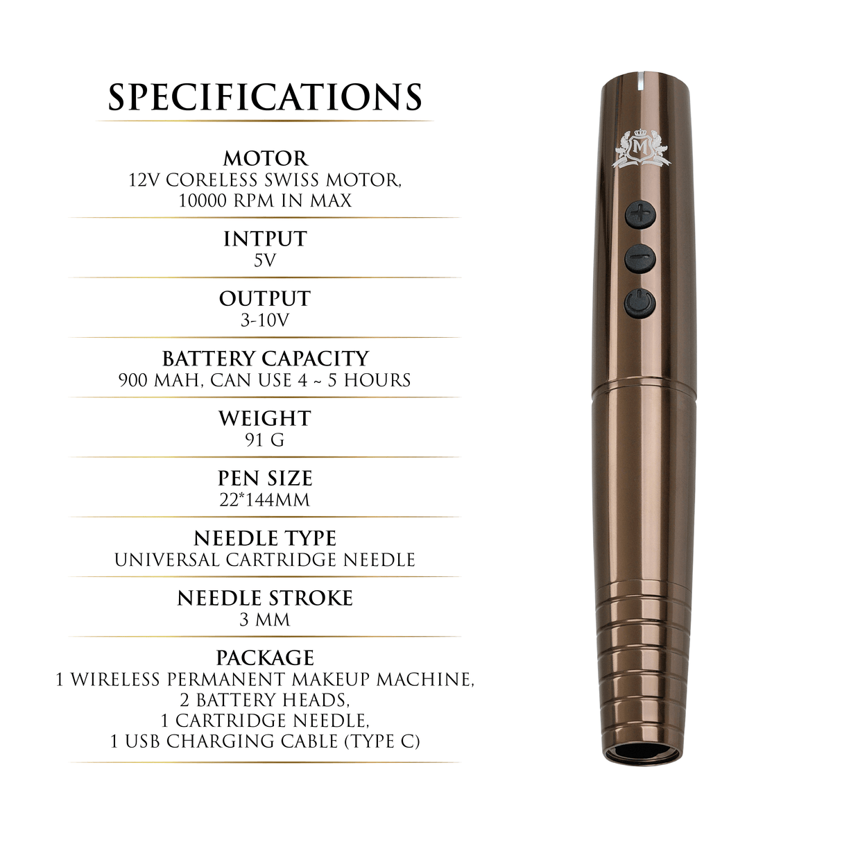 Skin Monarch FLEX Wireless PMU Machine - BVShop