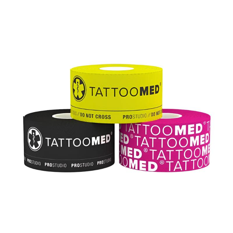 TattooMed Studio Pro Tape Black/Yellow/Pink - BVShop