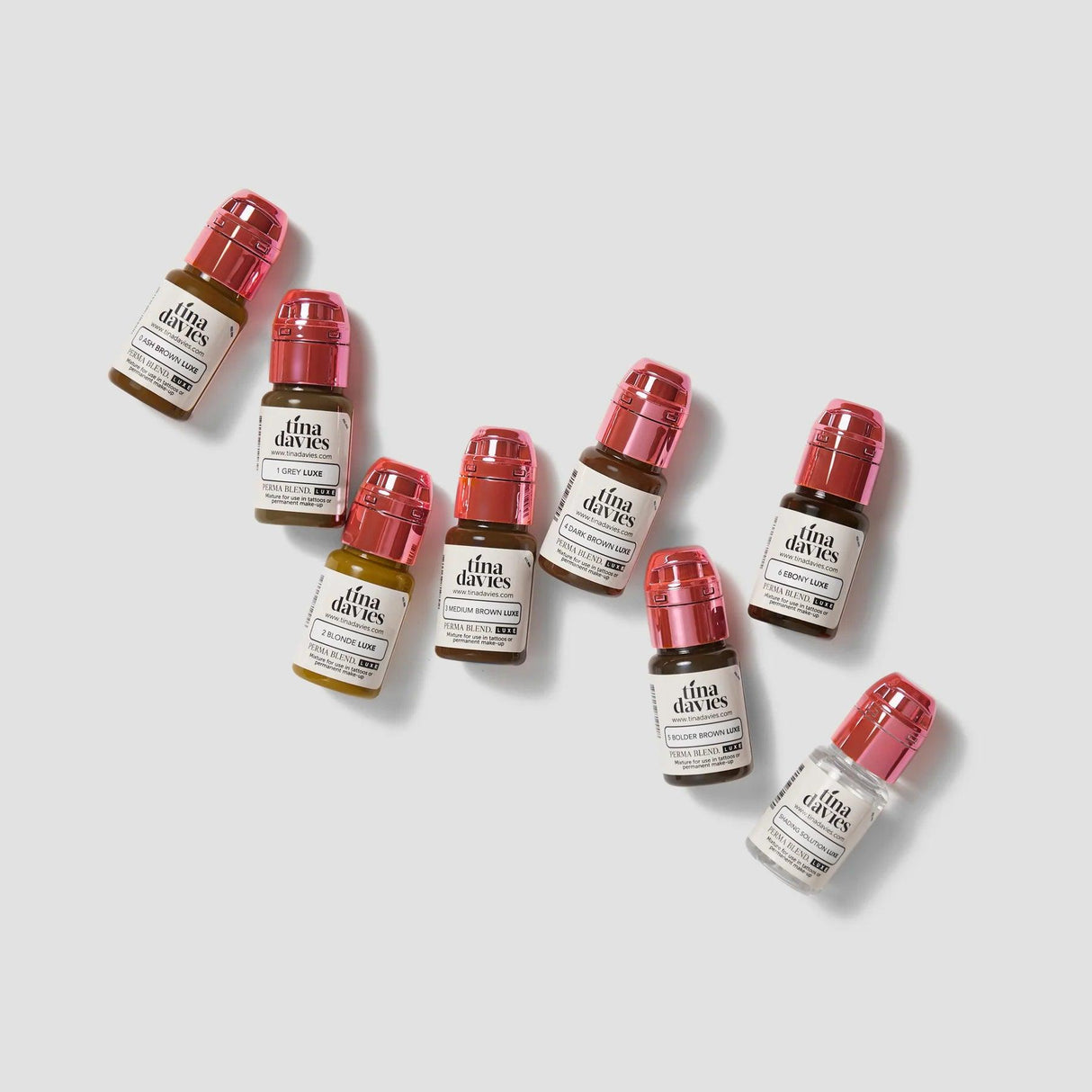 Tina Davies LUXE I ❤️ INK Collection 8x15ml - BVShop