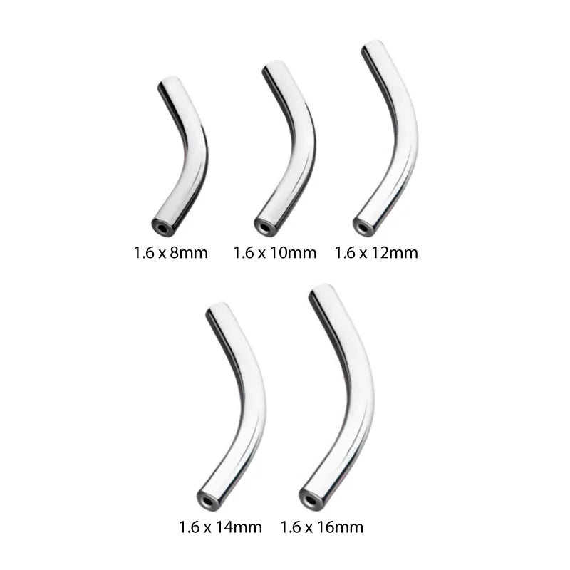 Titan kõver baarbell augustamiseks