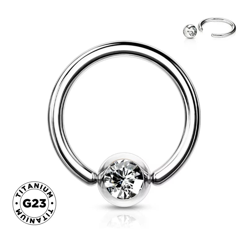 Titaanist press-liitmikuga ehtering