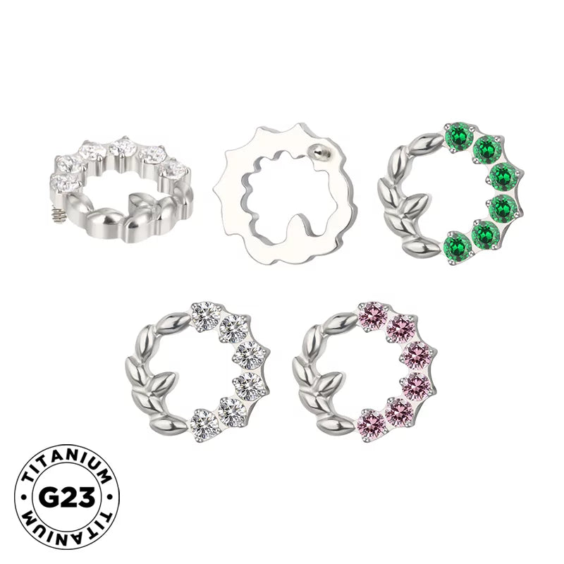 Titaanist sõrmus oliivipärg