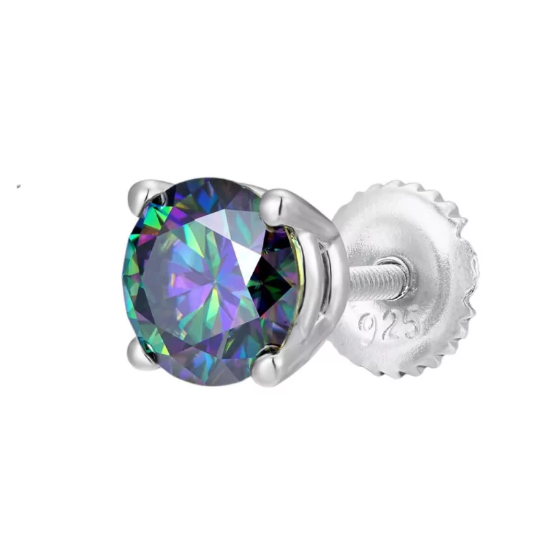 Titaanist rõngaste otsikud tsirkoonia raamiga