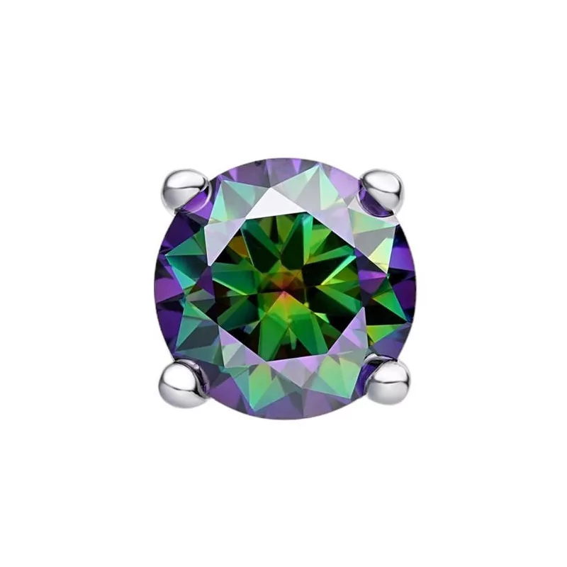 Titaanist rõngaste otsikud tsirkoonia raamiga