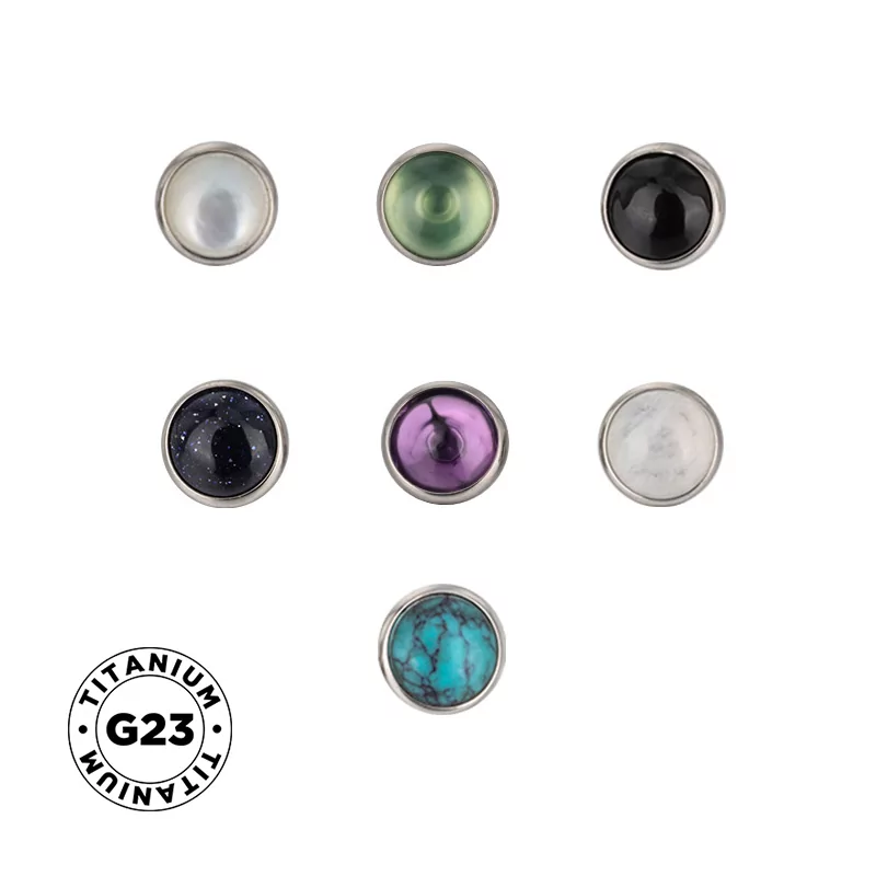 Titaanist otsikud poolraamiga