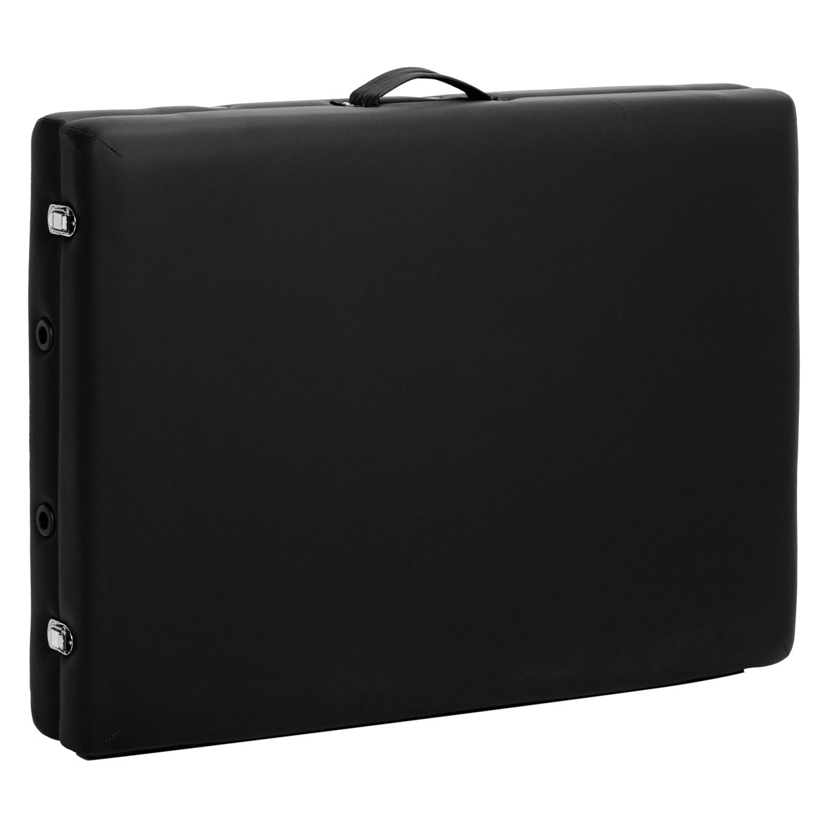 WOODEN FOLDING MASSAGE TABLE COMFORT ACTIV FIZJO LUX 2-SECTIONS 190X70 BLACK - BVShop