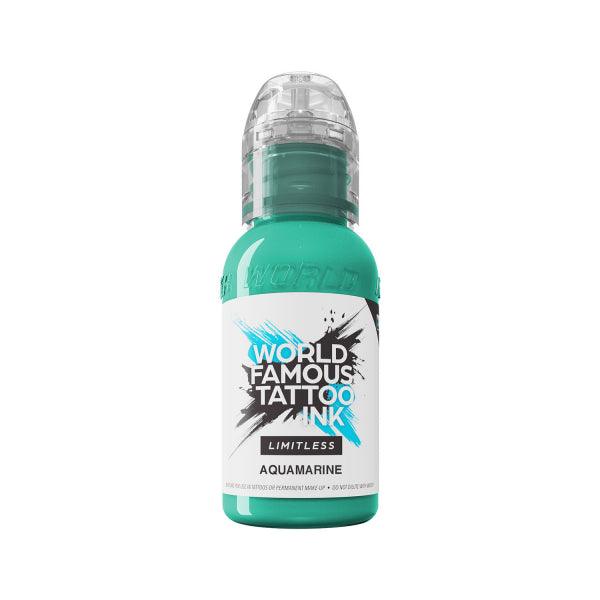 World Famous Limitless Tattoo Ink Aquamarine 30ml - BVShop