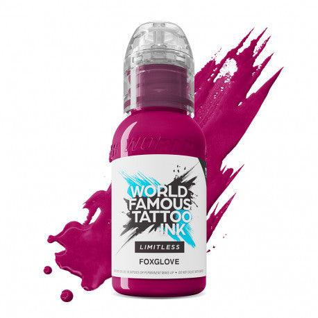World Famous Limitless Tattoo Ink Foxglove 30ml - BVShop