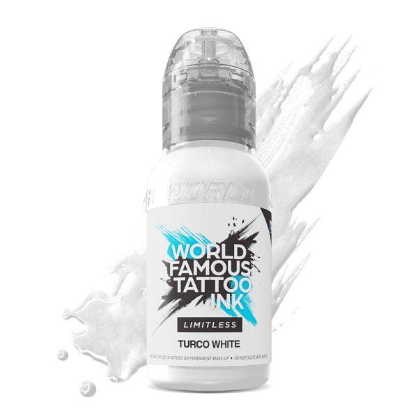 World Famous Limitless Tattoo Ink Michele Turco White 30ml - BVShop