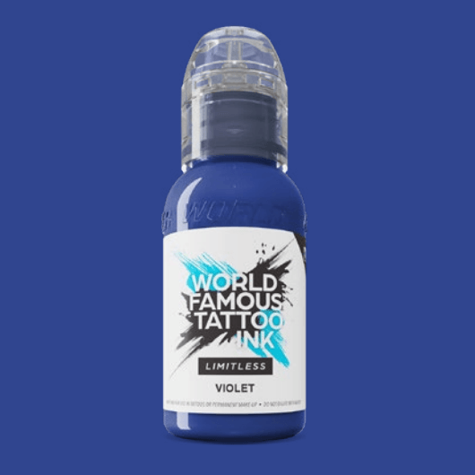 World Famous Limitless Tattoo Ink Violet 30ml - BVShop