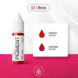 The Pigment 02 Brick Pigment (15ml)