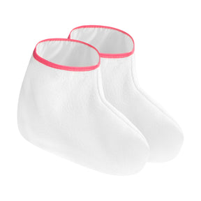 Activeshop terry socks for paraffin foot treatments, 2 piece set