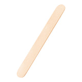 Set of 150 large wooden spatulas, 150×18×1.8 mm, from ACTIVESHOP, showing smooth wooden handles and flat spatula heads.
