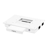 MOMO L02 manicure desk with built-in dust absorber, featuring a sleek workspace and modern design for nail salon use.