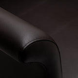 Gabbiano Lucca hairdressing chair brown - BVShop