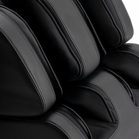 Black 3D Sakura Maximus 809 massage chair showcasing ergonomic design and plush upholstery in a modern massage furniture setting.