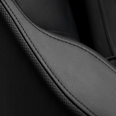 Black Sakura 3D Massage Chair Maximus 809 with ergonomic design and plush cushioning for full-body relaxation and comfort.