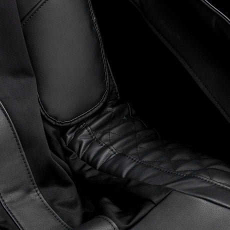 Black Sakura 3D Sakura Maximus massage chair, showcasing ergonomic design and padded upholstery for full-body relaxation.