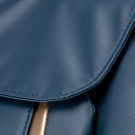 Sakura 3D Sakura Maximus 809 massage chair in grey-blue with padded armrests and ergonomic design for relaxation.