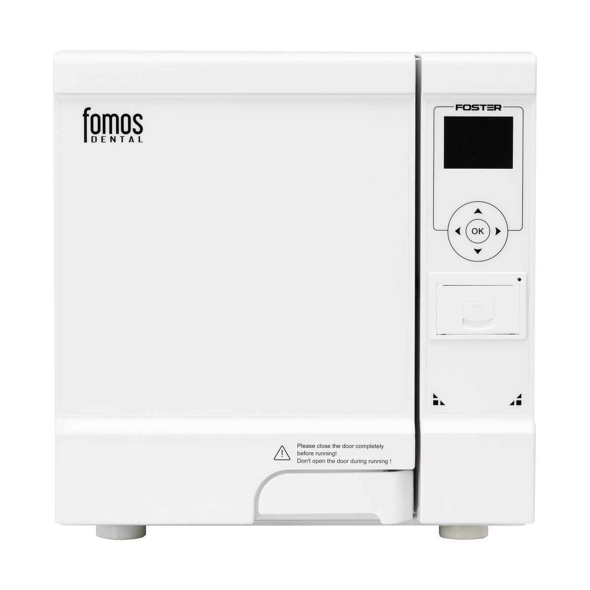 FOMOS Foster 8L Class B autoclave with stainless steel chamber