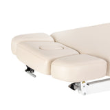 Comfortable SPA lounger Sillon Leisure Premium beauty salon furniture with plush padding and sleek design.