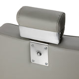 Gabbiano Visionerio barber chair grey chrome frame - BVShop