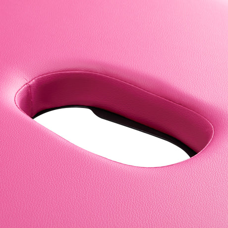 BALANCE aluminium folding massage table 2 segment pink - BVShop