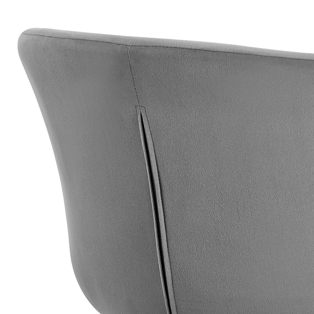 4RICO Linea modern grey chair for waiting rooms and offices