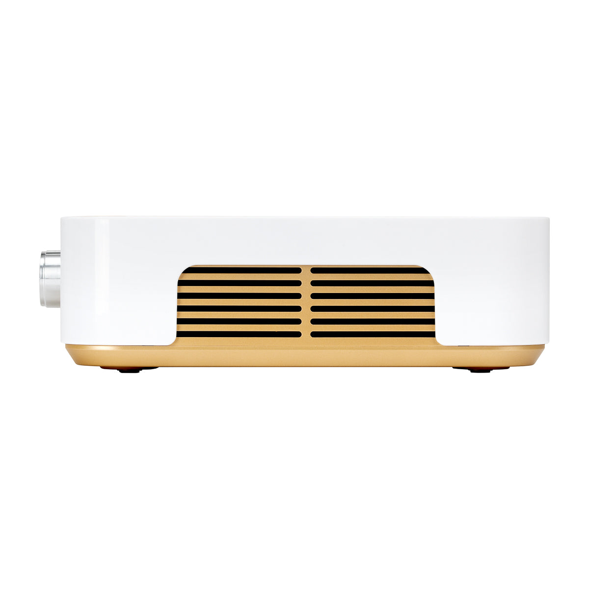 White and gold Dust Absorber Momo P30 60W with sleek design and control buttons, used for cleaning and dust removal.