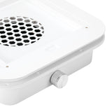 White MOMO Dust Absorber P30 Built-In with 60W power, showcasing its sleek design and filter area for efficient dust removal.