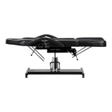 Sillon 210 chair reclined position with footrest for studio services