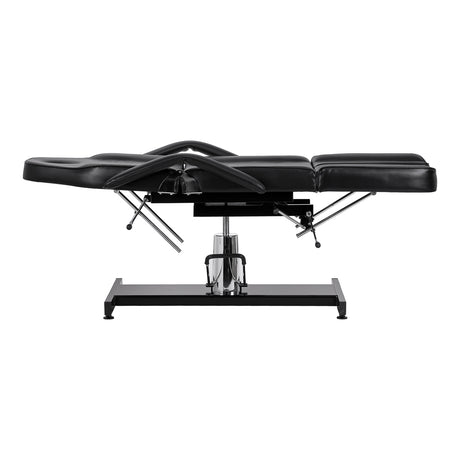 Sillon 210 chair reclined position with footrest for studio services