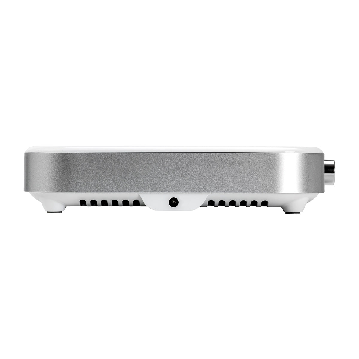 MOMO P35 professional nail dust collector viewed from the side