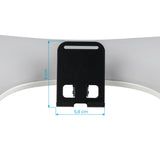 MOMO Croissant grey manicure armrest and phone holder
